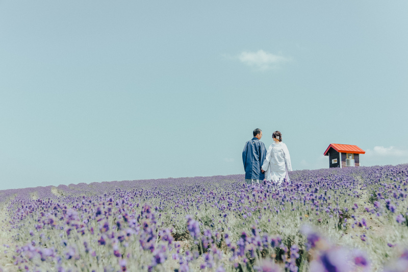 後ろ姿も素敵に写ります