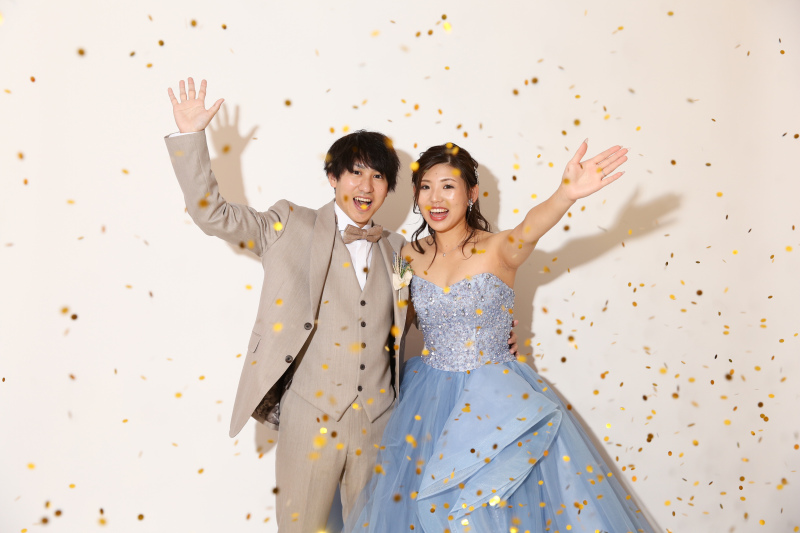 コンフェッティで盛り上がりました！