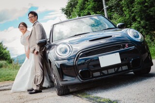 愛車とのロケーションフォト！四季彩の丘・ジェットコースターの路