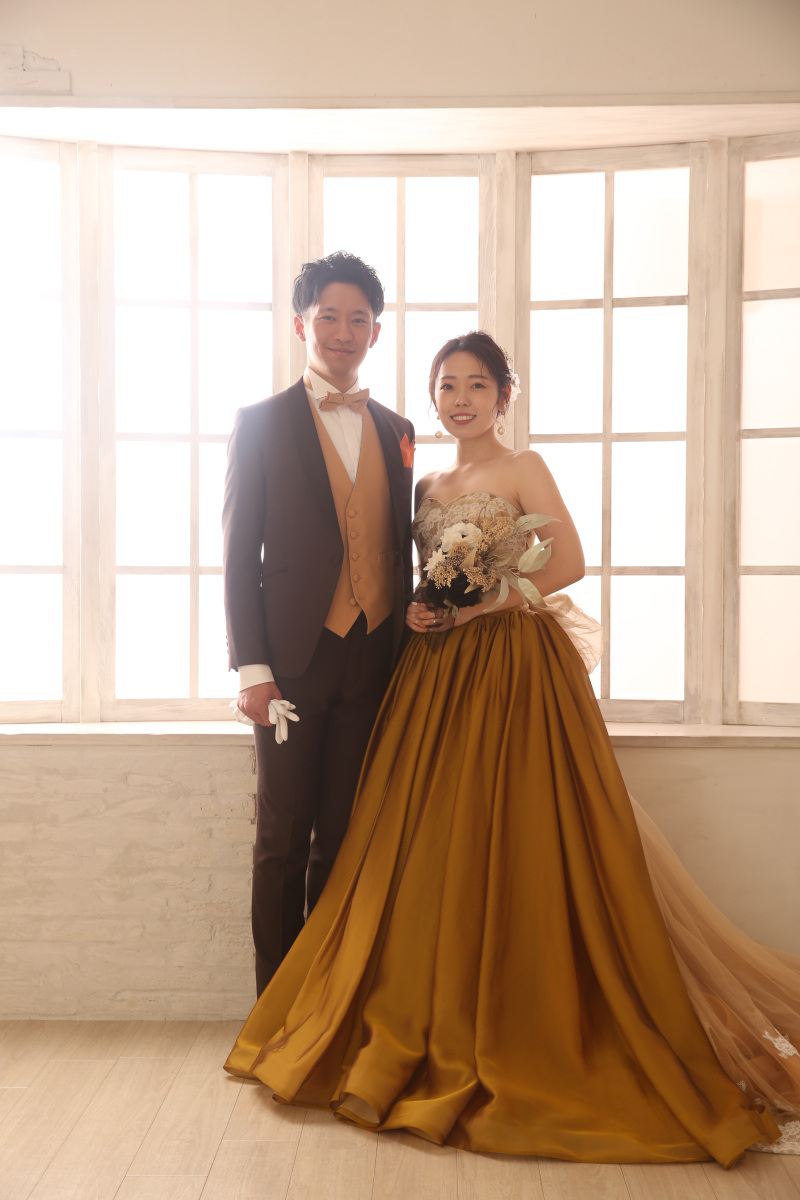 3着目はカラードレス