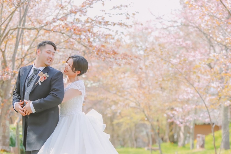 お嫁様からのバックハグ♡