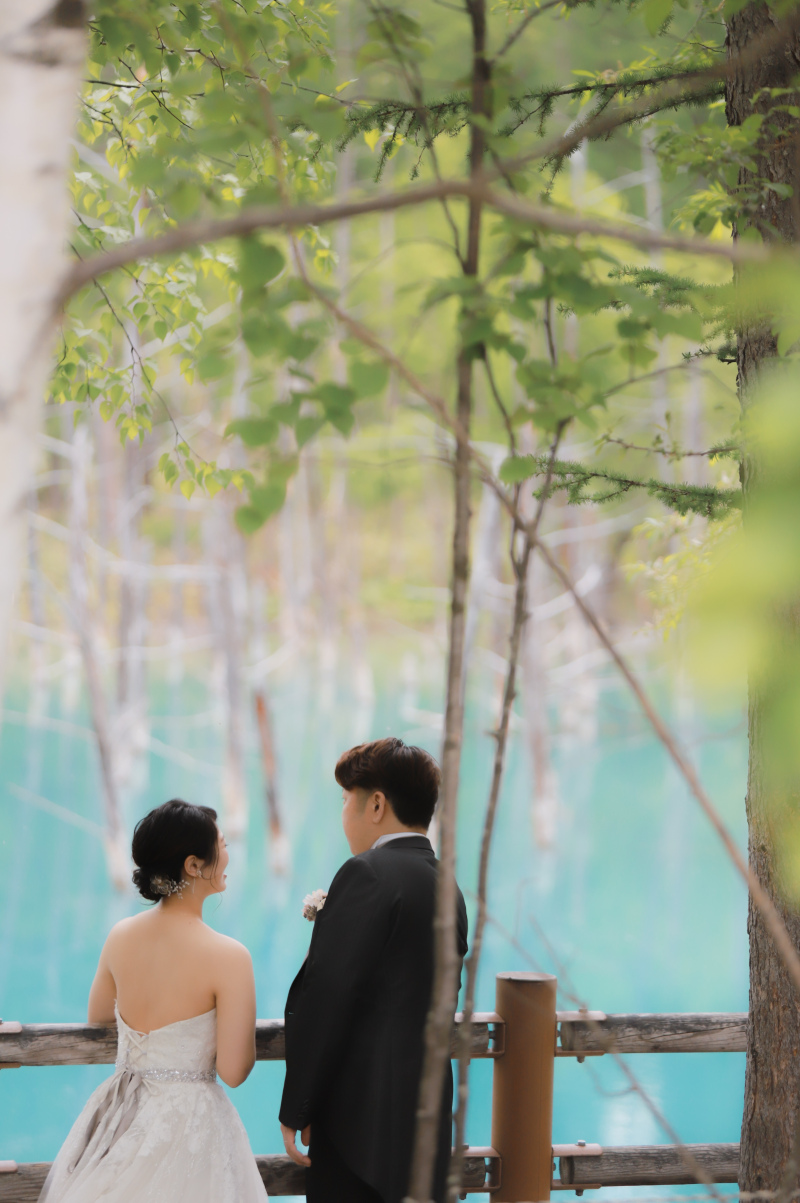 二人だけの空間を切り取り