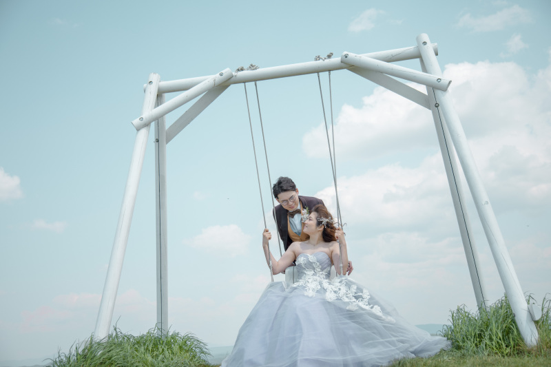 丘の上のブランコ