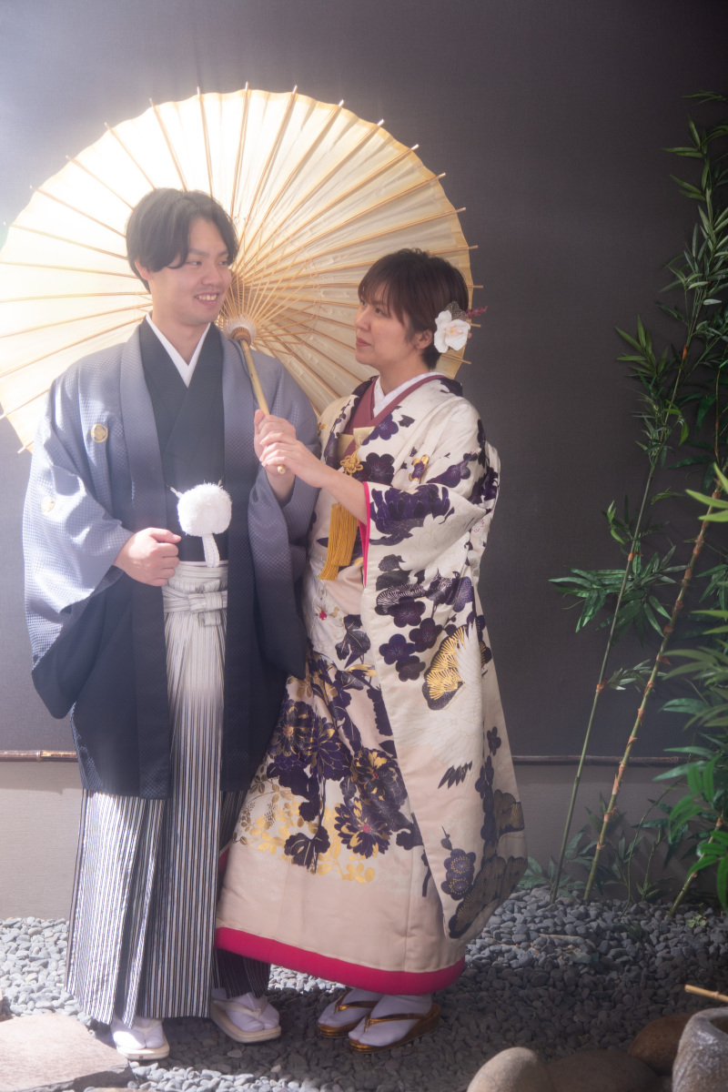 和装でガラリと印象チェンジ！