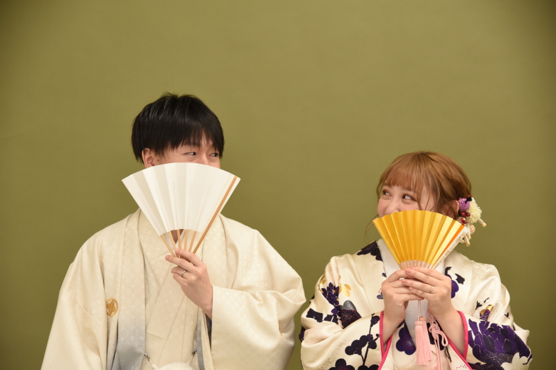 和装での撮影！