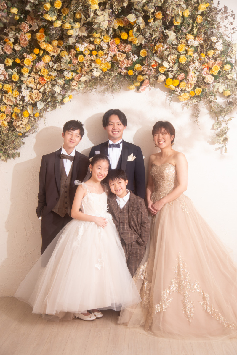 ニコニコで家族集合撮影！