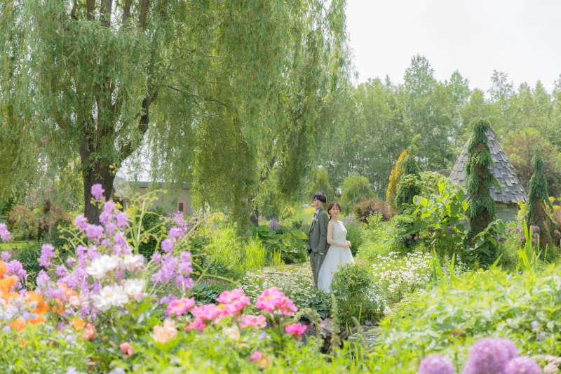 ノームの庭で大自然と一緒に