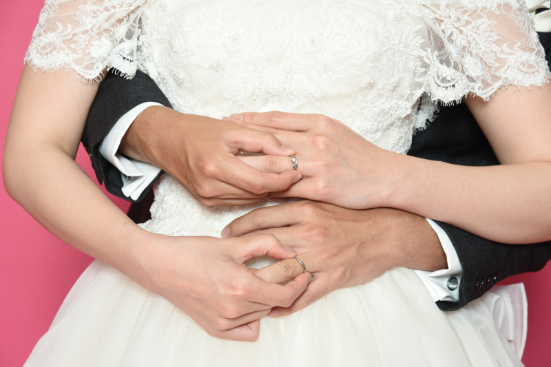 指輪メインの素敵な一枚