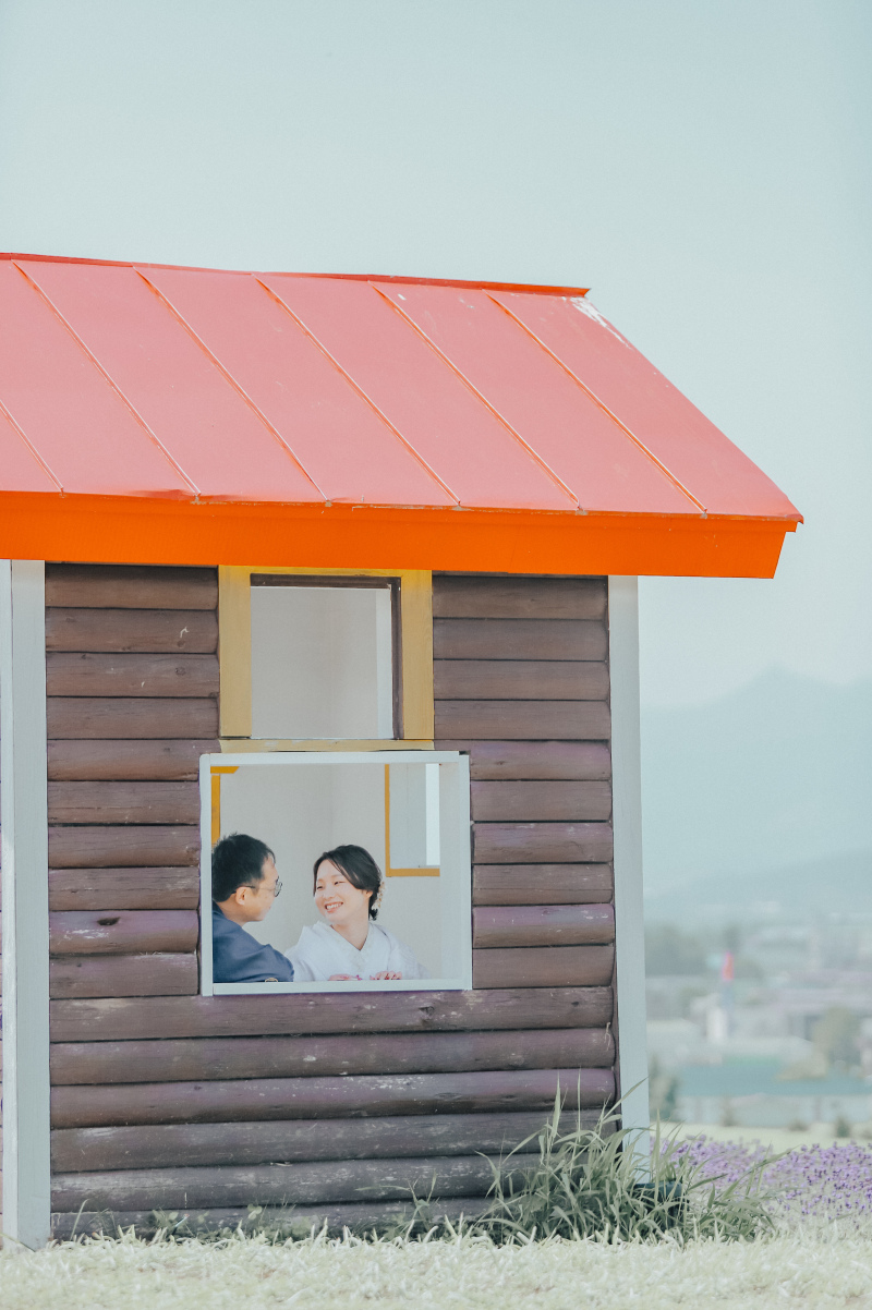 小屋の窓から、、