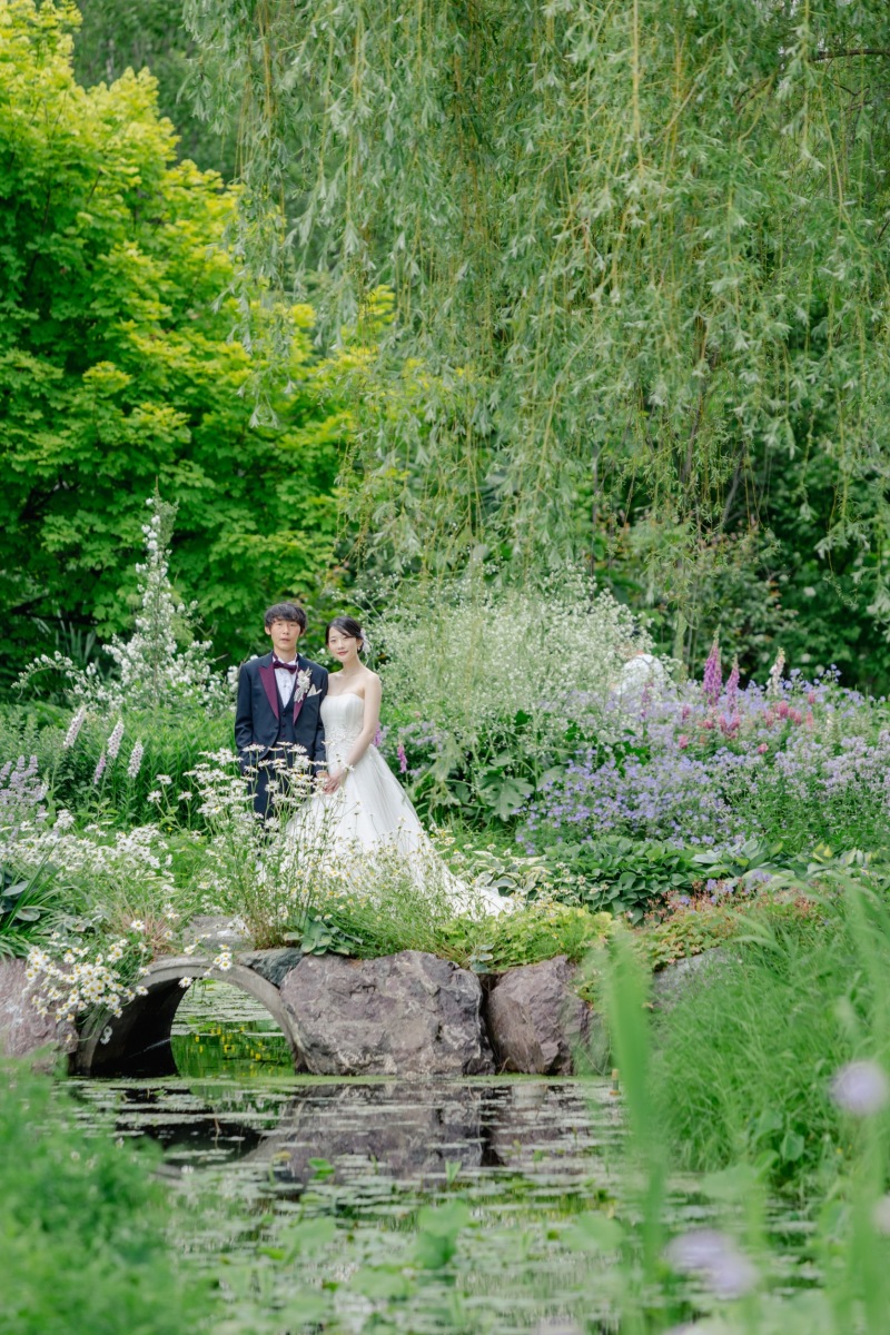 ノームの庭には池もあります