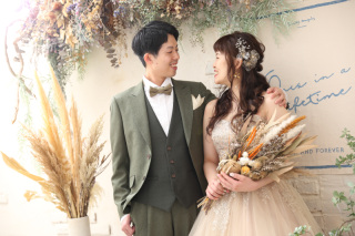 ぱれっと旭川店での和装1着・洋装1着の撮影＊*