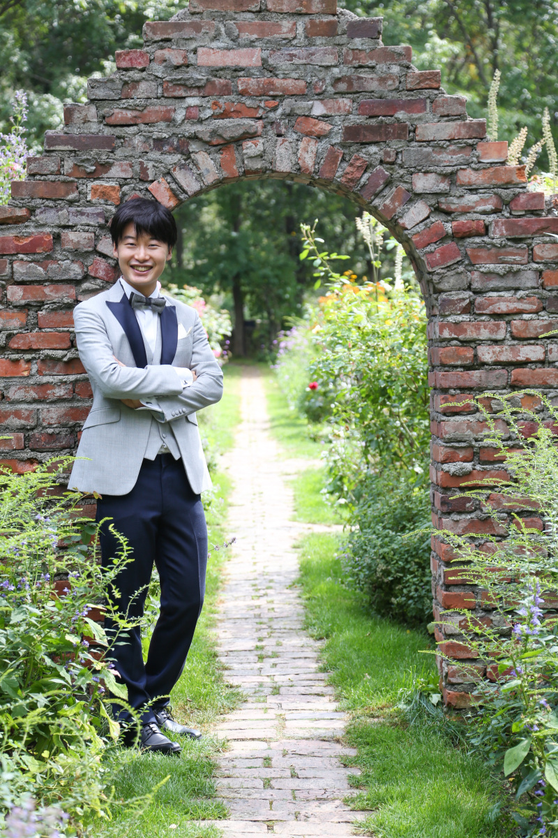 お婿様のソロカット!