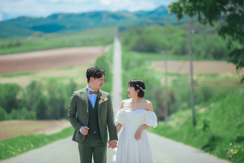 一直線の道が続く「ジェットコースターの路」