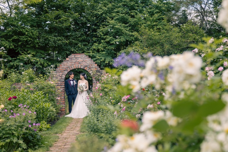 優雅な薔薇の香りに包まれる「サークルボーダー」
