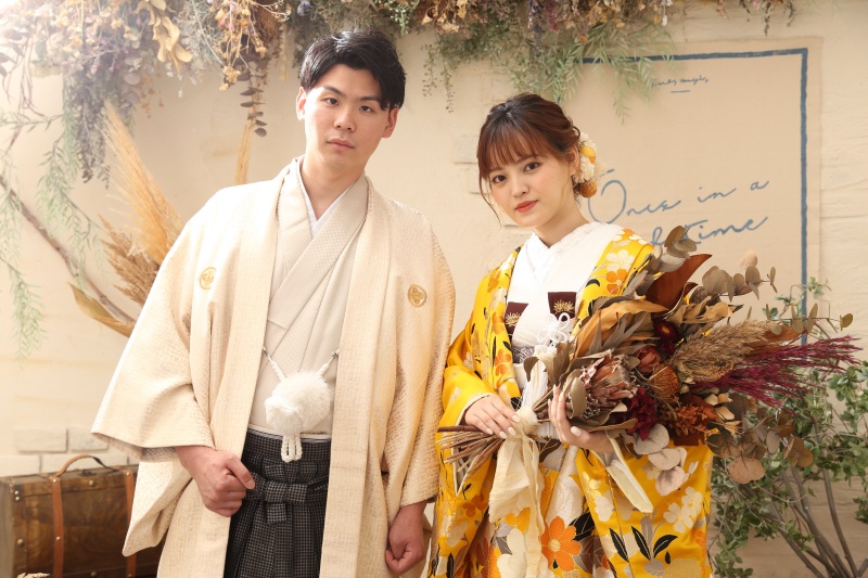 ぱれっと旭川店での和装2着での撮影！