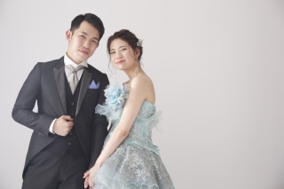 洋装2着での撮影