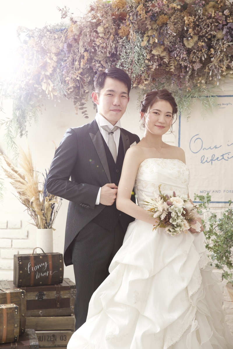 洋装2着での撮影