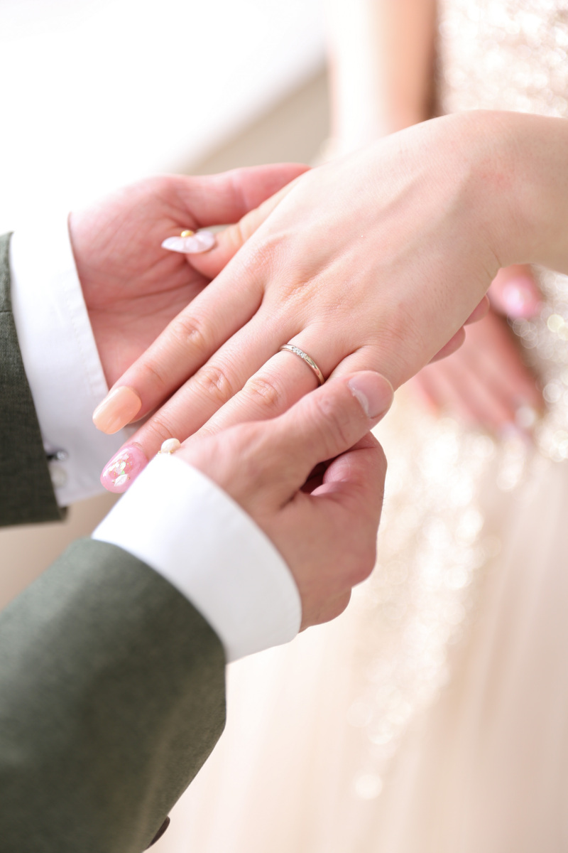 お手元のカットも大切な記念