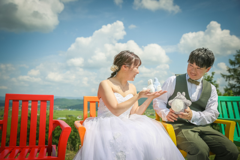 好きな人形との撮影！