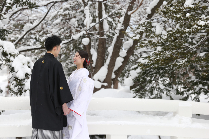 Palette旭川店(写真工房ぱれっと)_色打掛・着物が豊富