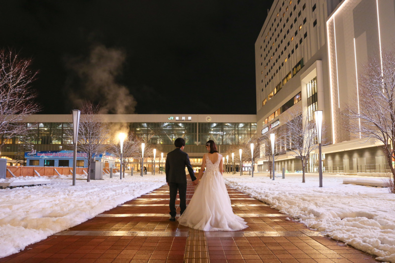 Palette旭川店(写真工房ぱれっと)_色打掛・着物が豊富