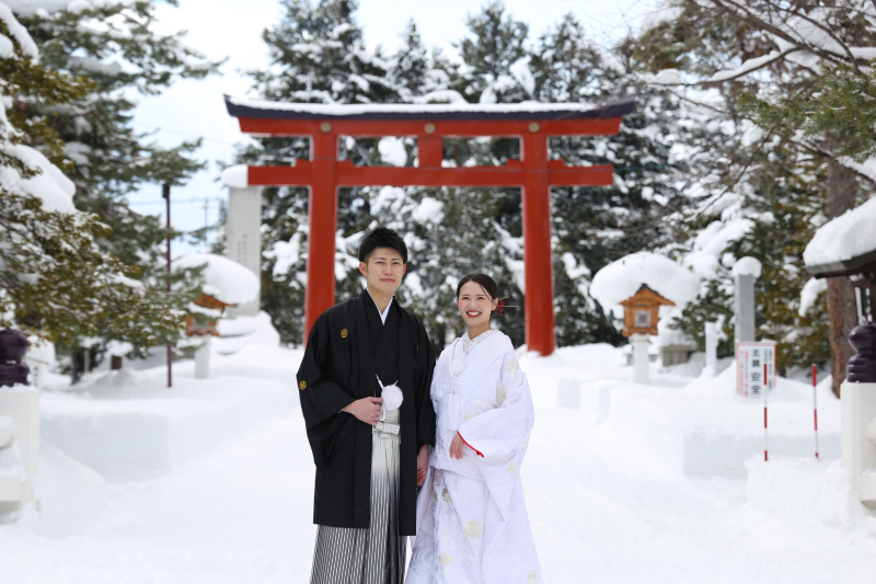 Palette旭川店(写真工房ぱれっと)_色打掛・着物が豊富