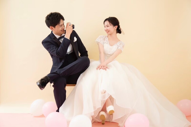 〈スタジオ撮影〉データまるごとプラン【衣装2着＋全カットデータお渡し】初回ご契約で3%OFF