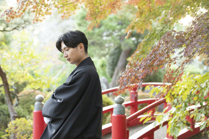 紋付袴（黒色）