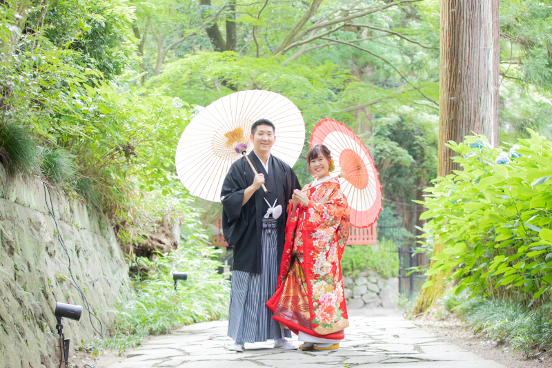 緑に囲まれて...