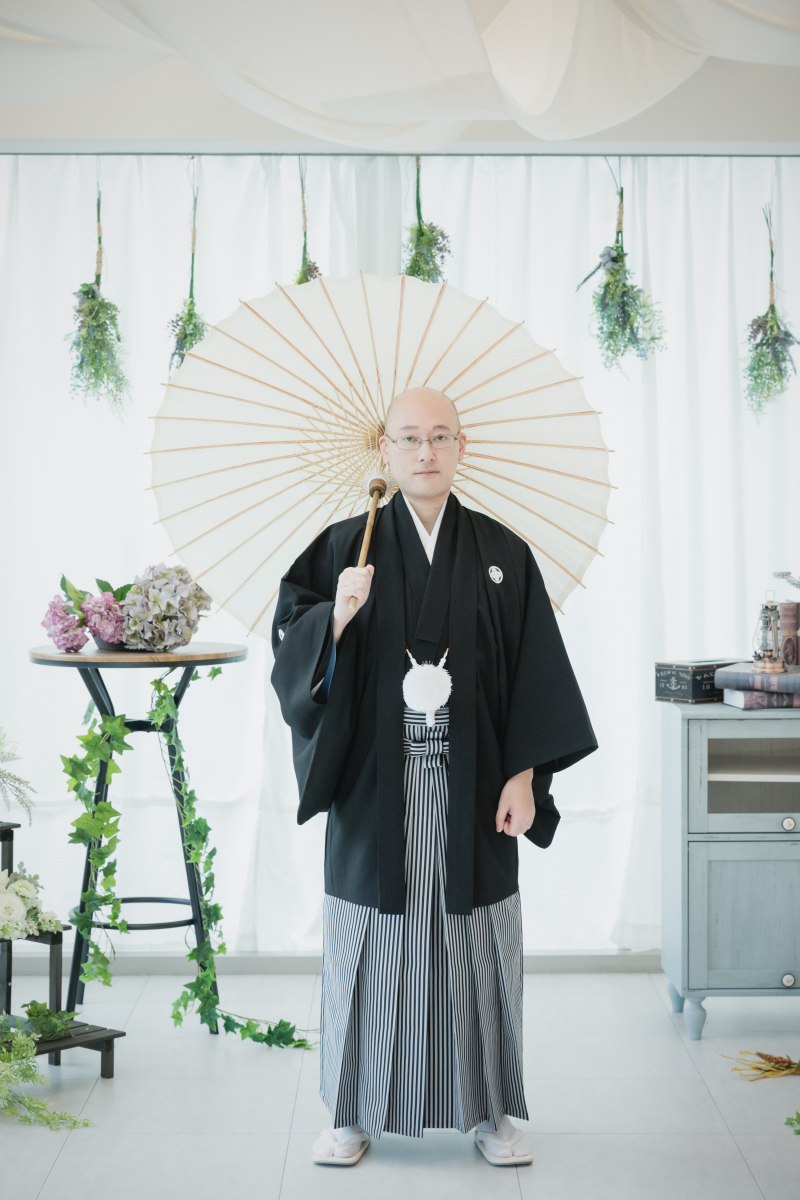 ご新郎ソロショット