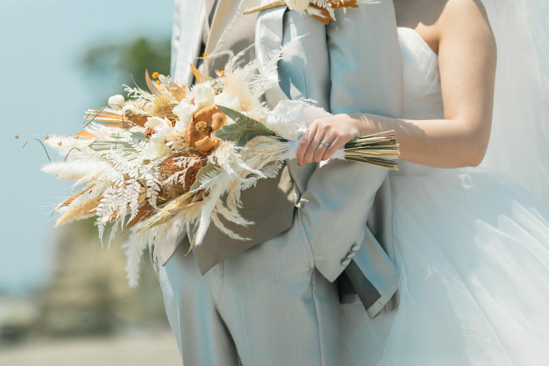 ドライフラワーのブーケ☆