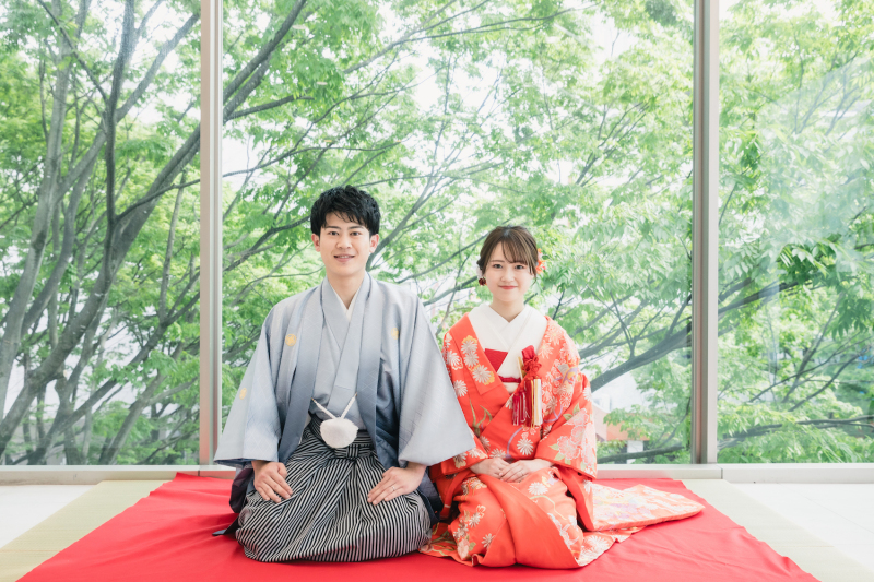 和装撮影といえば！な、お正座ショット！