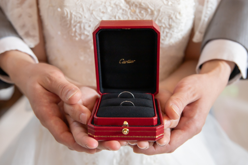 お手元をフォーカスして