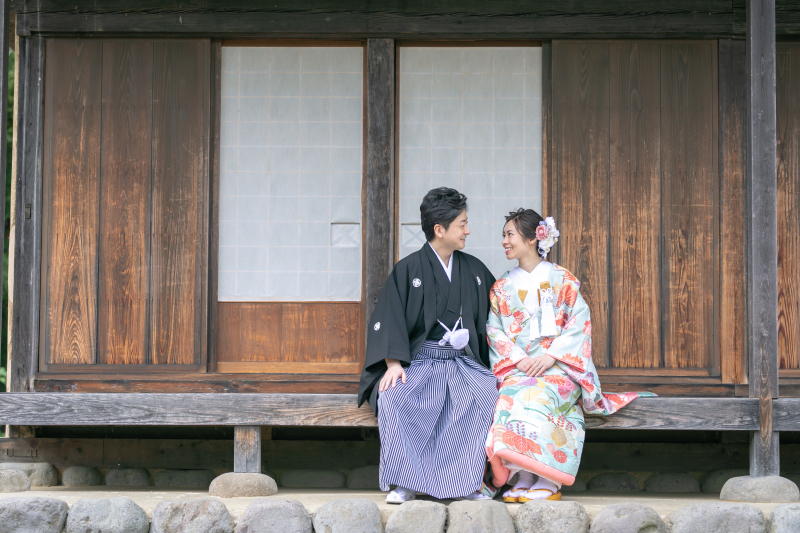 縁側でゆっくりと