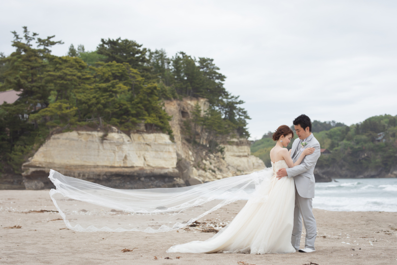 洋装　ロケーション撮影