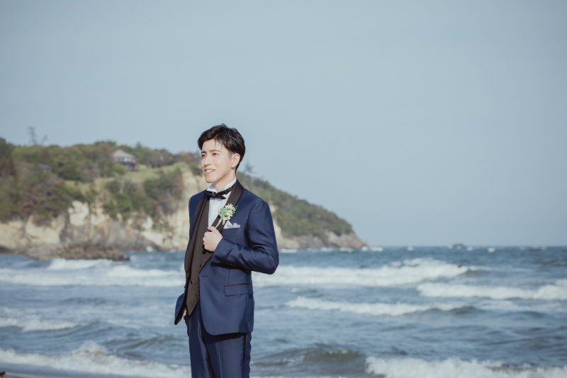 ご新郎様ソロショット