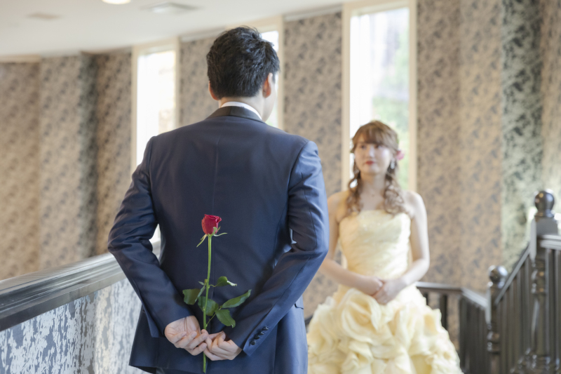 ご新婦様へサプライズ