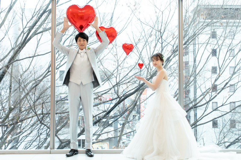 洋装スタジオ撮影