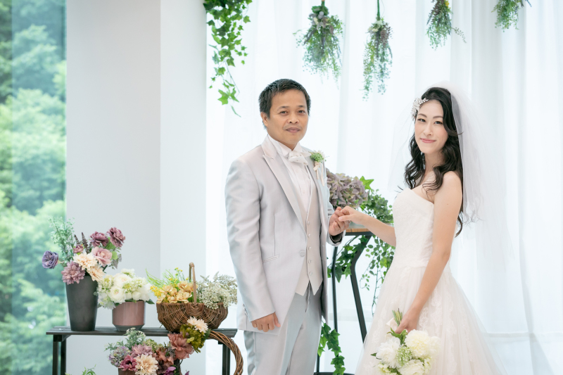 手を取り合って♡