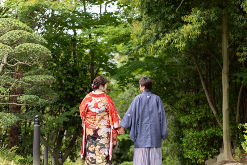 後ろ姿もぜひ残してみては?