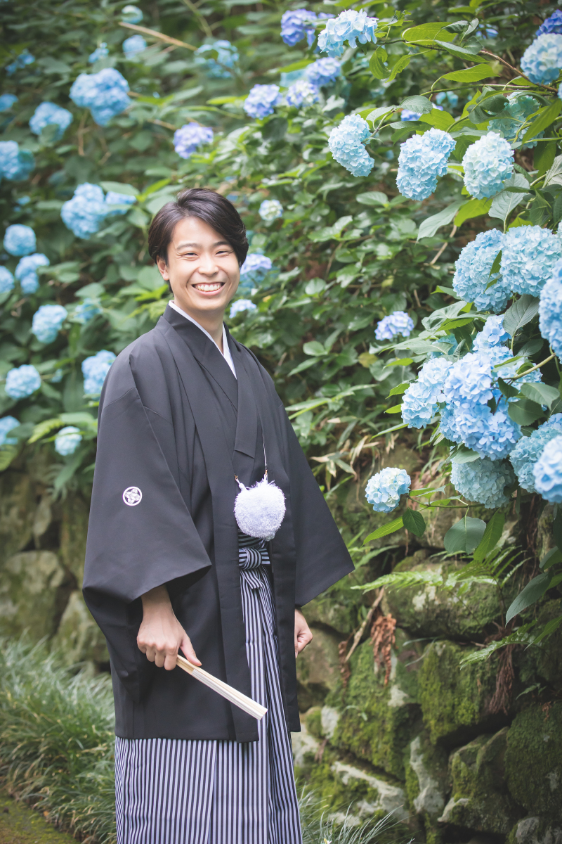 ご新郎様もソロショット