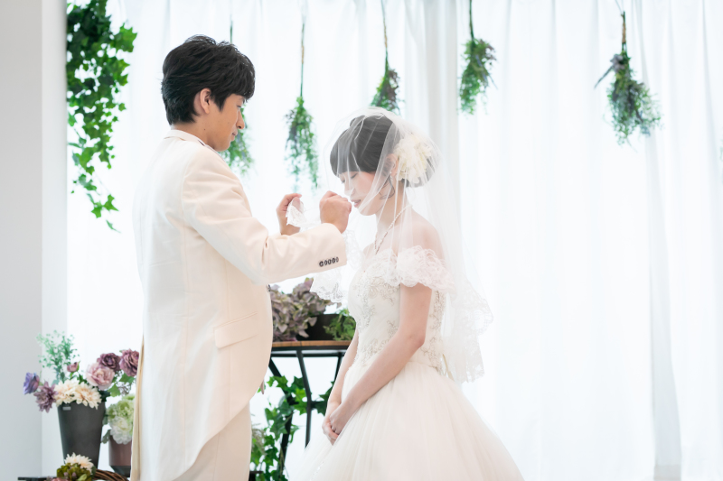 ベールアップシーン