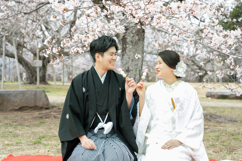 花より団子ですね♡