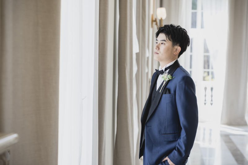 ご新郎様ソロショット♪
