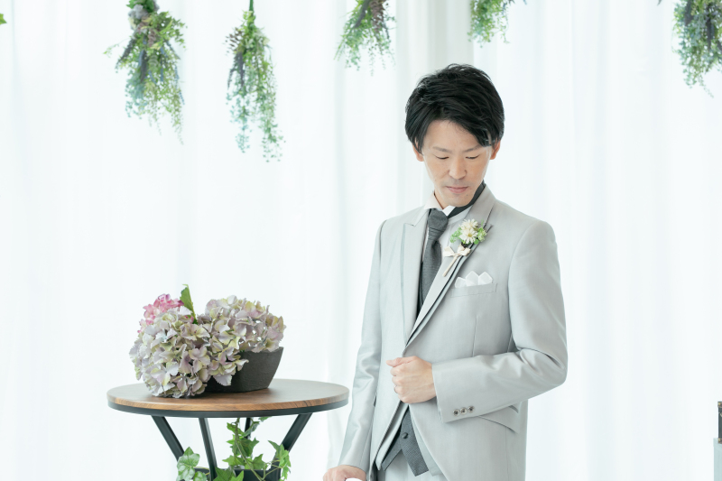 ご新郎様ソロショット