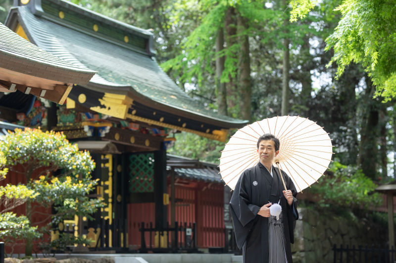 ご新郎様ソロショット