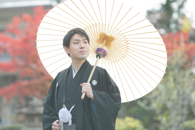 ご新郎様ソロショット