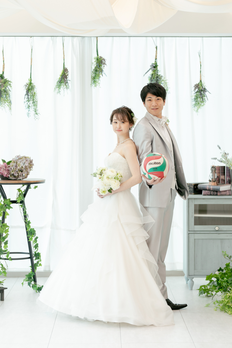 大切なボールと一緒に