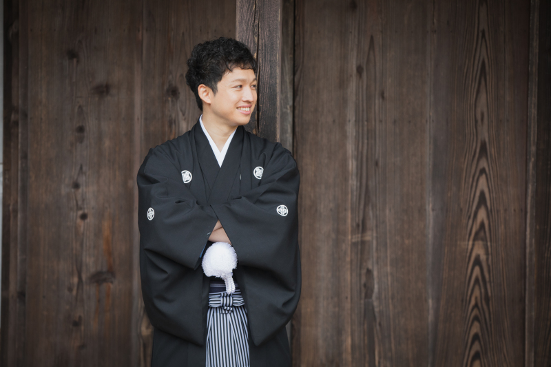 ご新郎様ソロショット