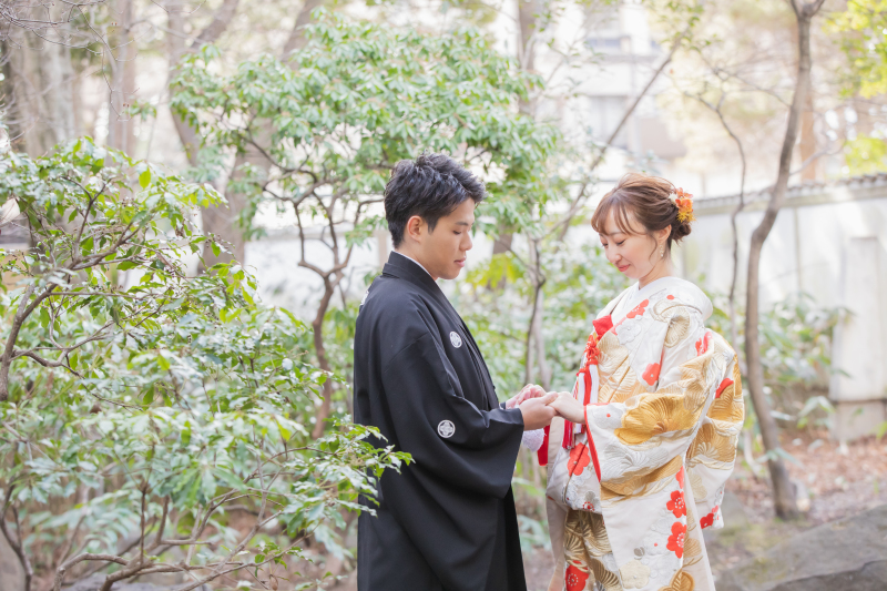 フォトウェディングならではのポージング